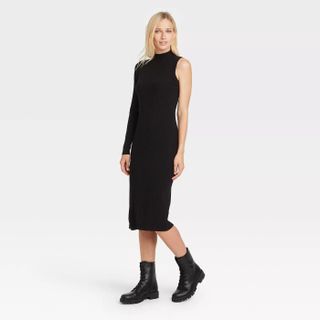 Who What Wear x Target + Long Sleeve Sweater Dress