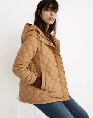 Madewell + Addition Quilted Packable Puffer Jacket