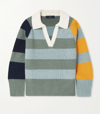 Arch4 + Clifton Striped Cashmere Sweater