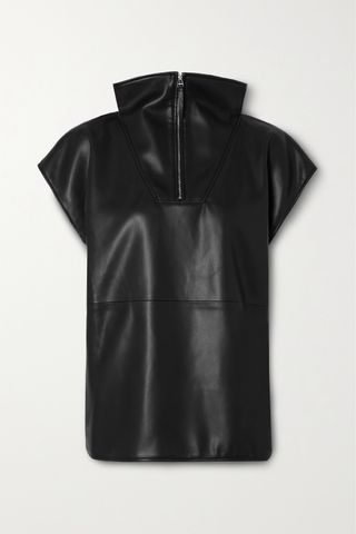 The Frankie Shop + Noa Faux Leather Vest