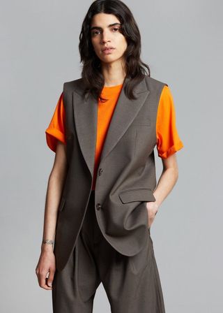 The Frankie Shop + Cassia Suit Vest