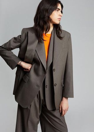 The Frankie Shop + Cassia Suit Blazer