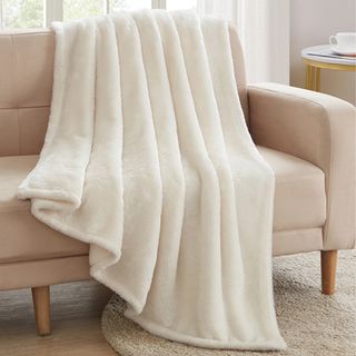 VCNY Home + High Pile Plush Throw