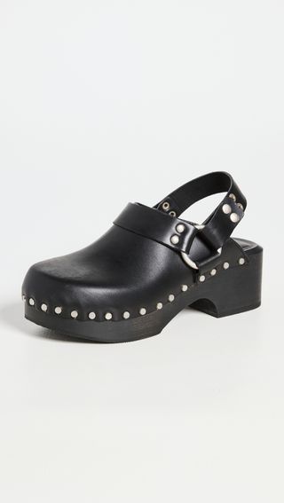Re/Done + 70s Studded Slingback Clogs