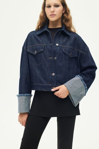 Zara + ZW Collection Denim Jacket