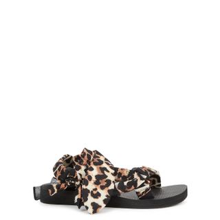 Arizona Love + Trekky Choux Leopard-Print Sandals