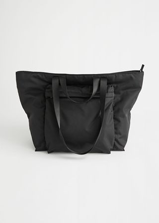 & Other Stories + Nylon Front Pocket Tote Bag