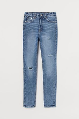 H&M + Vintage Skinny High Jeans