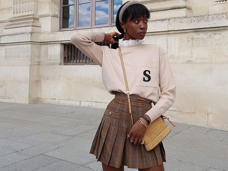 6 Chic Pleated-Skirt Outfits We're Wearing | Who What Wear