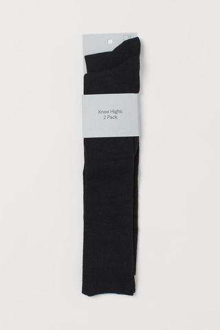 H&M + 2-Pack Knee Socks