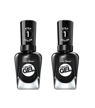 Sally Hansen + Miracle Gel Nail Polish in Onyx-pected (Set of 2)