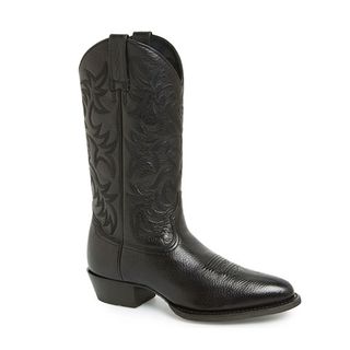 Ariat + Heritage Leather Cowboy R-Toe Boot