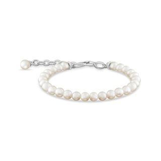 Thomas Sabo + Bracelet With Pearls