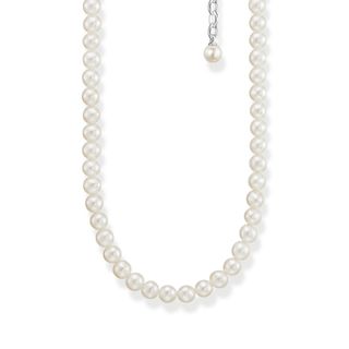 Thomas Sabo + Necklace With Pearls