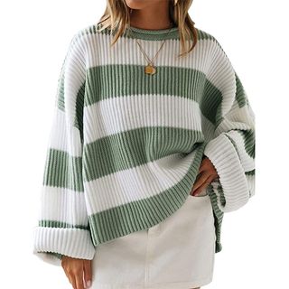 Zesica + Crewneck Oversize Sweater