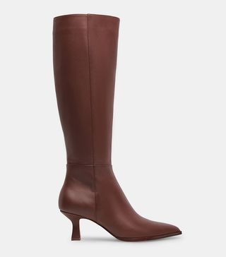 Dolce Vita + Auggie Boots Chocolate Dritan Leather