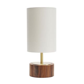 Better Homes & Gardens + Woodgrain Touch Table Lamp