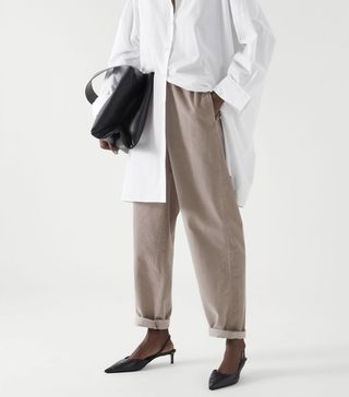 COS + Relaxed Fit Corduroy Trousers