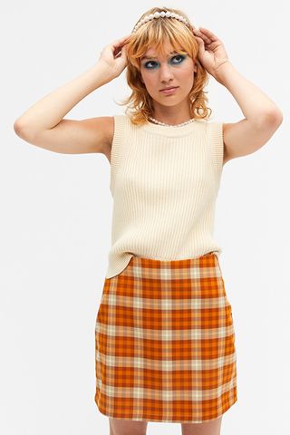 Monki + A-Line Mini Skirt