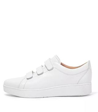FitFlop + Rally Strap Leather Trainers