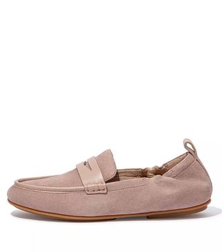 FitFlop + Allegro Suede Penny Loafers