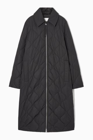 COS + Oversized Quilted Coat