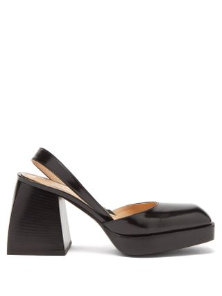 Nodaleto + Bulla Jones Slingback Leather Pumps