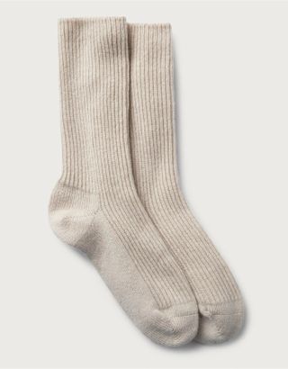 The White Company + Cashmere Bed Socks