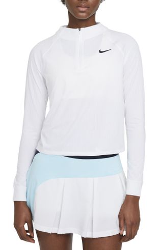 Nike + Court Victory Dri-Fit Half Zip Tennis Pullover