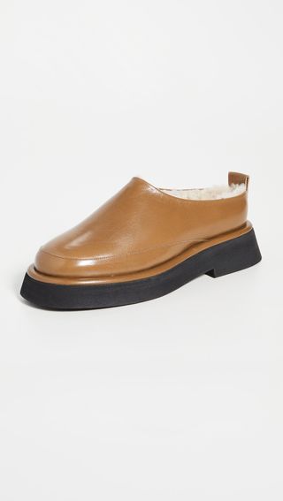 Wandler + Rosa Loafers With Shearling Lining
