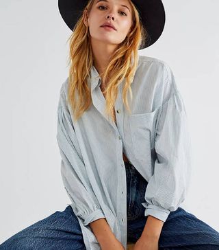 Free People + Happy Hour Oxford Shirt