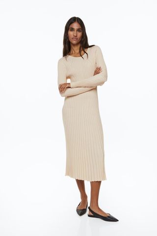 H&M + Rib-Knit Dress