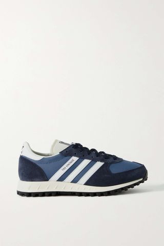 Adidas Originals + Trx Vintage Shell, Suede and Leather Sneakers