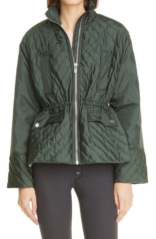 Ganni + Quilted Recycled Jacket