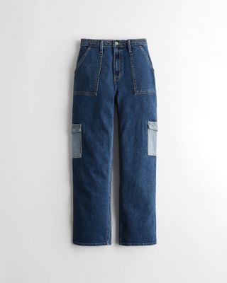 Hollister + Cargo Dad Jeans