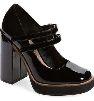 Steve Madden + Twice Mary Jane Platform Pump