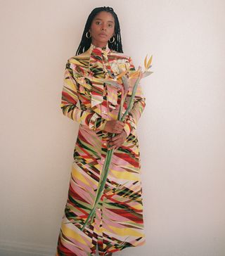 House of Aama + Rebecca Pussybow Dress