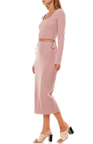 Wayf + Colby Knit Midi Skirt