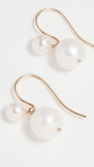 Ariel Gordon Jewelry + Pearl Duet Earrings