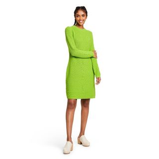 Victor Glemaud X Target + Long Sleeve Sweater Dress