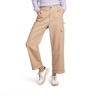 Sandy Liang X Target + Mid-Rise Straight Leg Pocket Pants