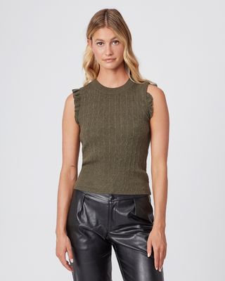 Paige + Gardenia Sweater in Mixed Herb