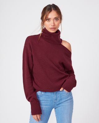 Paige + Raundi Sweater in Fig