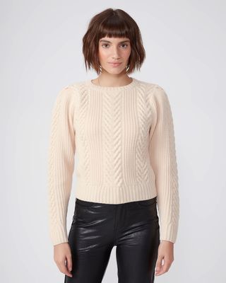 Paige + Elizabeth Sweater in Ecru