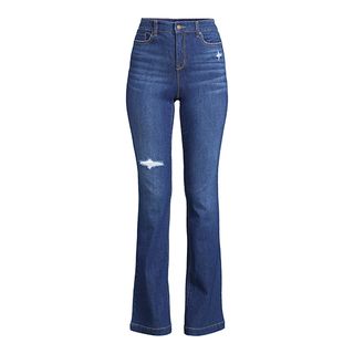 Scoop + High-Rise Slim Bootcut Jeans