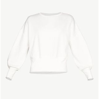 Scoop + Fleece Knit Sweatshirt