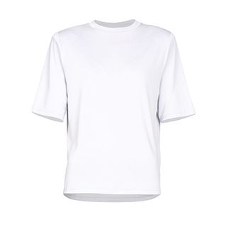 Scoop + Padded Shoulder T-Shirt