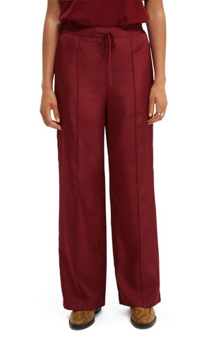 Scotch & Soda + Wide Leg Drawstring Trousers