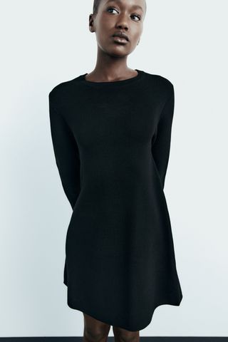 Zara + Short Knit Dress