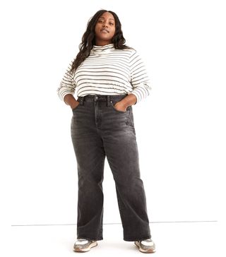 Madewell + High-Rise Bootcut Jeans in Lindale Wash